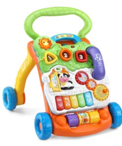 Alternative view of VTech Sit-to-Stand Learning Walker (Frustration Free Packaging) , Orange