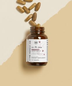 The Honest Company Love the Bump Prenatal Once Daily Supplement | NSF-Certified, Non-GMO | 30 Count Tablets 19 71AQODJ6C2L