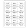 30 UP Address Labels for Inkjet Printers 1" x 2-5/8", Pack of 4500 Labels 150 sheets/ 4500 labels 7 71AQUw4Gg3L