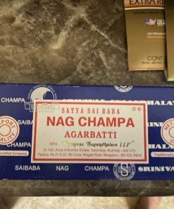 Satya Sai Baba Nag Champa Agarbatti, 250gms Hand Rolled Fine Quality Incense Sticks for Purification, Relaxation, Positivity, Yoga, Meditation 33 71AQq7Ef7L