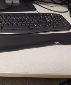 Wrist Rests for Keyboard and Mouse Pad Set - Memory Foam Cushion, Black - Ergonomic Wrists Hand Arm Rest Support for Laptop Computer Desk and Gaming - Carpal Tunnel Syndrome Relief Original 37 71AR8G7jRCL