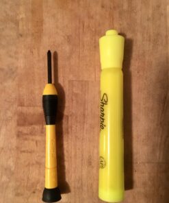 STANLEY Screwdriver Set, Precision, 6-Piece (66-052) , Yellow 43 71AReqy 9 L