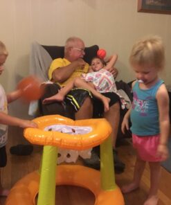 Intex - Floating Hoops 3, Incl Inflatable Pool Hoop and Basketball 15 71ARpnw4a6L