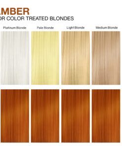 Celeb Luxury, Professional Semi-Permanent Hair Color Depositing Shampoo, Gem Lites Amber Colorwash, 8.25 Fl Oz (Pack of 1) 18 71ASfCY48TS