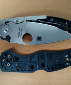 Spyderco Native 5 Lightweight Signature Knife with 2.95" CPM S30V Steel Blade and Black FRN Handle - PlainEdge - C41PBK5 34 71ASioWtIhL