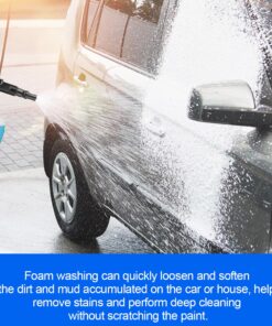 Commowner 3800 PSI Electric Pressure Washer- 4.0 GPM High Power Machine with 4-in-1 Quick Changeover Spray Tips and Soap Bottle for Car Washing, Fence Cleaning, Patio Maintenance(Upgraded) NACY BLUE 31 71ASrObIElL