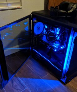 Phanteks (PH-ES518XTG_DBK01) Enthoo Evolv X ATX Case Tempered Glass Windows Digital RGB Black 116 71ATBJqQX8L