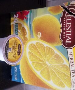 Celestial Seasonings Lemon Zinger Herbal Tea, Single-Serve Keurig K-Cup Pods, 24 Count 24 Count (Pack of 1) 26 71ATPUcGRJL
