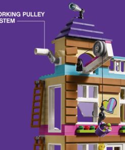 LEGO Friends Friendship House 41340 Kids Building Set with Mini-Doll Figures, Popular Girl Toys for Christmas and Valentines Gifts (722 Pieces) (Discontinued by Manufacturer) 16 71ATkQpVgsL