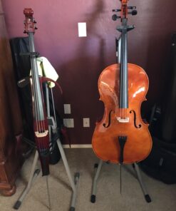 Ingles Adjustable Folding Cello/Bass Stand (SA-22) Grey 25 71AUmm 4pL