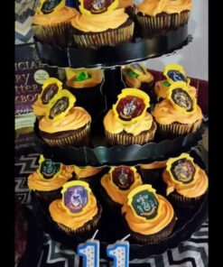 Harry Potter - Hogwarts Houses Cupcake Rings - 24 pc by DecoPac 25 71AVQWq9QRL