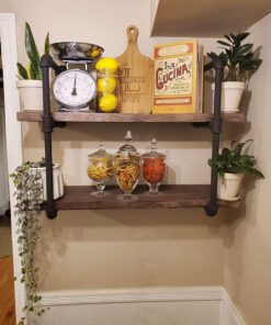 Home Essentials & Beyond Apothecary Jars with Lids Set of 3 Candy Jars for Candy Buffet, Glass décor, Laundry Room, Potpourri, and Bathroom 38 71AVnCBvq3L