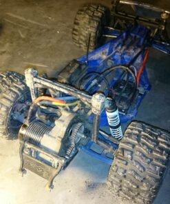Alternative view of RPM 80595 Rear A-Arms Blue Slash Blue
