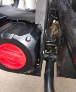 WARN 101140 AXON 45-S Powersports Winch With Spydura Synthetic Rope and HUB Wireless Receiver: 1/4" Diameter x 50' Length, 2.25 Ton (4,500 lb) Pulling Capacity No Size 29 71AWSNzXpPL