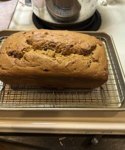 Farberware Bakeware Meatloaf/Nonstick Baking Loaf Pan Set, Two 9-Inch x 5-Inch, Gray Two 9-Inch x 5-Inch Loaf Pans 35 71AWWNiusUL