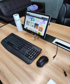 Wireless Keyboard and Mouse Combo, Full-Sized 2.4GHz Wireless Keyboard with Comfortable Palm Rest and Optical Wireless Mouse for Windows, Mac OS PC/Desktops/Computer/Laptops Black 53 71AWv mUH L