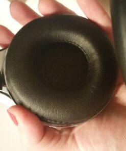 Bluedio V5.0 Bluetooth Headphones Over Ear, Wireless Bluetooth On-Ear Stereo Earphones Noise Cancelling, Soft Memory-Protein Earmuffs, w/Mic (Black) Black 56 71AYZquOw6L