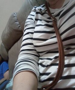 Amazon Essentials Women's Classic-Fit Long-Sleeve Crewneck T-Shirt (Available in Plus Size) Large Cherry Red 17 71AYi9p0g8L