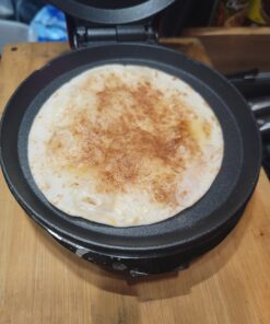 DASH 8” Express Electric Round Griddle for for Pancakes, Cookies, Burgers, Quesadillas, Eggs & other on the go Breakfast, Lunch & Snacks - Red 31 71AZ3KOchnL