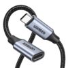 UGREEN USB C Extension Cable, (3.3Ft/1M/10Gbps/100W), USB C 3.2 Extender Nylon Type C Male to Female Cord Charging & Transfer Compatible with PSVR2/Macbook/iPad Pro/USB C Hub/Magsafe Charger/iPhone15 3.3 FT 16 71AZBiR0G0L 1
