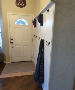 Franklin Brass Double Scroll Hook Assembly Wall Hooks 5-Pack, Gunmetal, FBSCRH5-TDG-C 5 Pack 38 71AZCashhCL