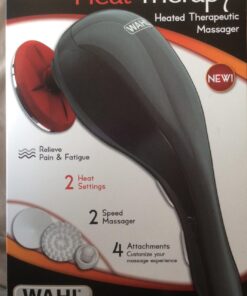 Wahl Heat Therapy Handheld Electric Massager for Sore Muscles of the Back, Neck, Face, Shoulder, Leg, Feet, Full Body Pain Relief, by the Brand Used by Professionals #04196-1201 9 71AZbGxoRL