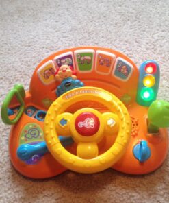 VTech Turn and Learn Driver Amazon Exclusive,Orange Orange Standard Packaging 63 71AZp4 CaGL