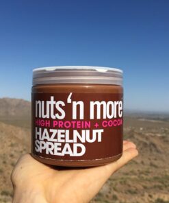 Nuts ‘N More Cocoa Hazelnut Butter Spread, All Natural Keto Snack, Low Carb, Low Sugar, Gluten Free, Non-GMO, High Protein Flavored Nut Butter (15 oz Jar) 21 71Aaa9ICELL