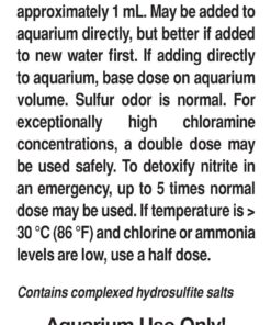 Alternative view of Seachem Prime Fresh and Saltwater Conditioner - Chemical Remover and Detoxifier 500 ml