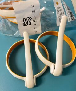 STIRLEX 4-inch Silicone Fried Egg Rings Set, 4-pack, Round Mold for Pancakes, Breakfast Sandwich, Nonstick 35 71AbSZJg5UL