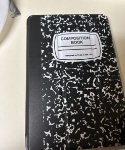 Fintie Case for iPad Mini 4 - Slimshell Lightweight Smart Stand Protective Cover with Auto Sleep/Wake Feature for iPad Mini 4 (2015 Release), Composition Book Black 34 71AbU6iGa8L