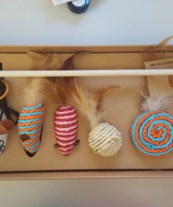 The Natural Pet Company Cat Toys Collection in Gift Box 29 71Ac RGWCxL