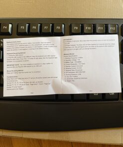 Wireless Keyboard and Mouse Combo, Full-Sized 2.4GHz Wireless Keyboard with Comfortable Palm Rest and Optical Wireless Mouse for Windows, Mac OS PC/Desktops/Computer/Laptops Black 39 71AcXaV7PpL