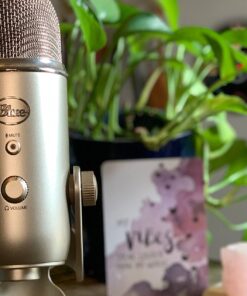Logitech for Creators Blue Yeti USB Microphone for Gaming, Streaming, Podcasting, Twitch, YouTube, Discord, Recording for PC and Mac, 4 Polar Patterns, Studio Quality Sound, Plug & Play-Silver 41 71Acheh4w5L