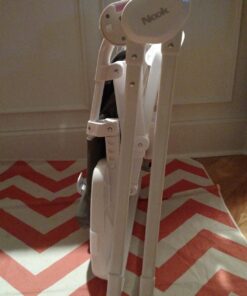 Joovy Nook High Chair Featuring Four-Position Adjustable Swing Open Tray, and Removable, Dishwasher-Safe Tray Insert for Easy Cleaning - Folds Down Flat for Easy Storage (Charcoal) Charcoal 38 71AcxLpf0eL