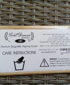 Premium Baguette Transfer Peel Oversized - A Beautiful Baguette Flipping Board by Saint Germain Bakery 15 71AcyEwalTL