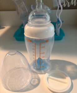 Munchkin® Latch™ BPA-Free Baby Bottle, White 8 Ounce, 1 Pack 8 Ounce (Pack of 1) 35 71AdCBFMAjL