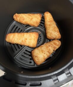Ninja AF101 Air Fryer that Crisps, Roasts, Reheats, & Dehydrates, for Quick, Easy Meals, 4 Quart Capacity, & High Gloss Finish, Grey 44 71AdT6eaGKL