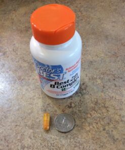 Doctor's Best Fully Active B Complex, Non-GMO, Gluten & Soy Free, Vegan, Supports Energy Production, 30 Count Unflavored 30VC 20 71Ae3b55aGL
