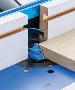 Rockler Router Bit Set Up Jigs for 45 Degree Lock Miter Bits – Jig Works for 3/4” Stock on One Side & 5/8” on Other – High-Quality HDPE Miter Router Bit - Lock Miter Router Bit Measure 2" x 3-7/8" x 3/4" 8 71AeLYvtXBL