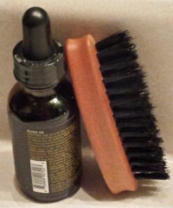 ZEUS Boar Bristle Beard & Mustache Brush for Men, 3.5" Firm-Bristle Small Travel Beard Brush - Made in Germany FIRM BRISTLES 34 71AeZAhyHzL