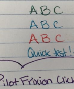 PILOT FriXion Clicker Erasable, Refillable & Retractable Gel Ink Pens, Fine Point, Assorted Color Inks, 7-Pack Pouch (31472) Fine Tip 44 71AemqiM28L