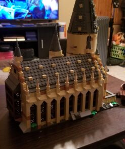 LEGO Harry Potter Hogwarts Great Hall 75954 Building Kit and Magic Castle Toy, Fantasy Creatures, Hermione Granger, Draco Malfoy and Hagrid (878 Pieces) 42 71AfrbV9OWL