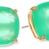 kate spade new york "Essentials" Small Square Stud Earrings Beryl Green 25 71Ag4Hnn3OL