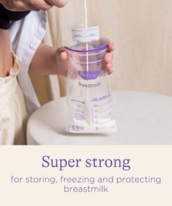 Alternative view of Lansinoh Breastmilk Storage Bags, 200 Count Value Pack, Easy to Use Milk Storage Bags for Breastfeeding, Presterilized, Hygienically Doubled-Sealed, for Refrigeration and Freezing, 6 Ounce 200.0