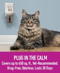 Comfort Zone Calming Diffuser Kit for Cat Calming Single Diffuser Kit Old Feliway Formula 30 71Aghpzo0GL 1