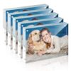 Acrylic Picture Frame, TWING 5 x 7 Inch 5 Pack Acrylic Photo Frame Horizontal Magnet Double Sided Acrylic Frames Set with Microfiber Cloth,12 + 12MM Thickness Clear Picture Frame Desktop Display Gift Ideal 5Pack(24mm) 5X7 42 71AhncxHoQL