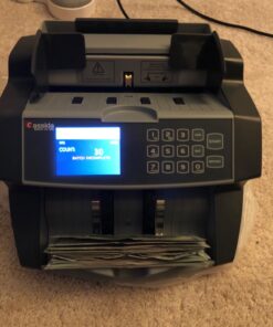 Cassida 6600 UV/MG – USA Business Grade Money Counter with UV/MG/IR Counterfeit Detection – Top Loading Bill Counting Machine w/ ValuCount™, Add and Batch Modes – Fast Counting Speed 1,400 Notes/Min 37 71AiD54DExL
