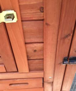 TRIXIE Pet Products Chicken Coop with Outdoor Run, 66.75 x 30.25 x 41.25 inches 66.8"L x 30.3"W x 41.3"H 45 71Aifsjh9YL