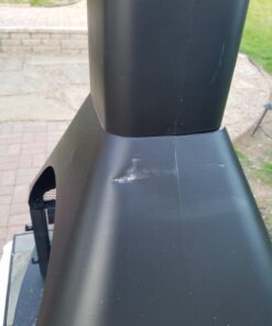 UniFlame WAF1013C Firehouse with Chimney, Black 37 71Aik1SdzpL